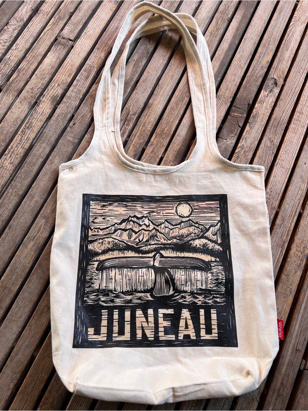 Like New! Del Sol “Juneau” Canvas Bag